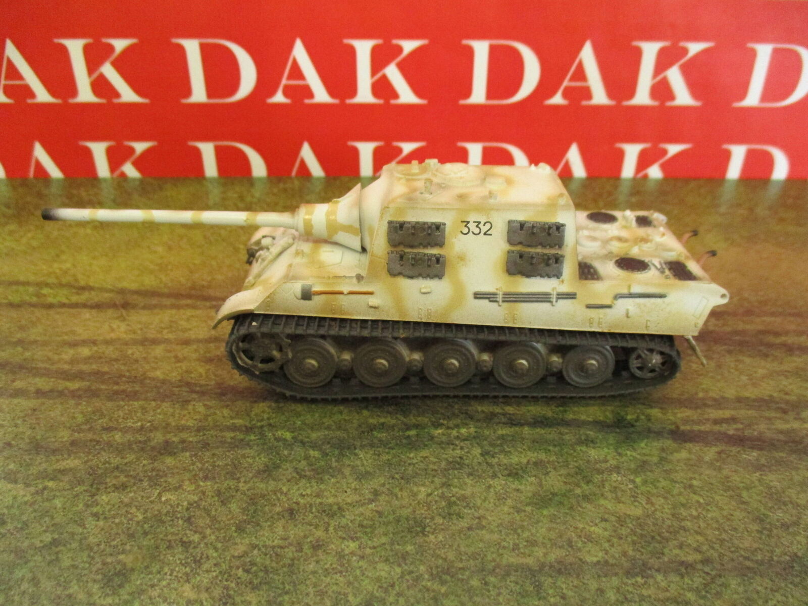 1/72 Modellino Carro Armato Tank Jagd Tiger (H) 332 Pz. Jager Abt. 653