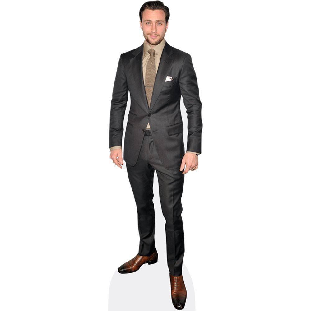 Aaron Taylor Johnson (Grey Suit) mini formato