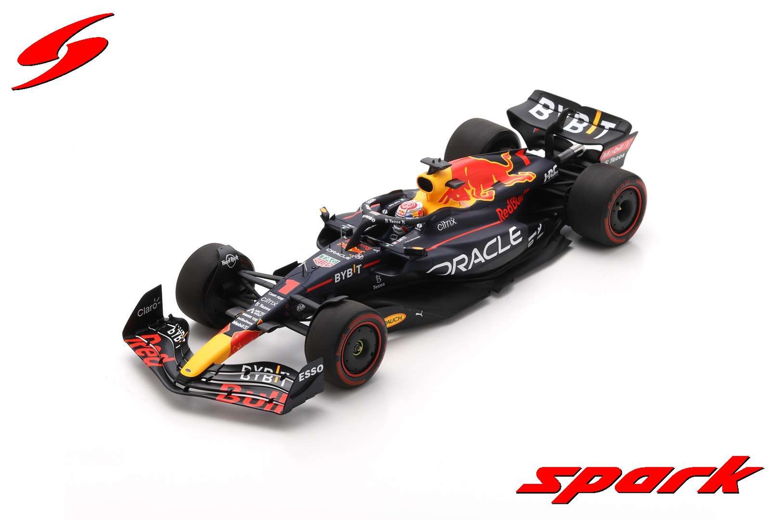 Spark 18S773 1/18 Rosso Bull RB18 NO.1 Vincitore Olandese Gp 2022 Massimo