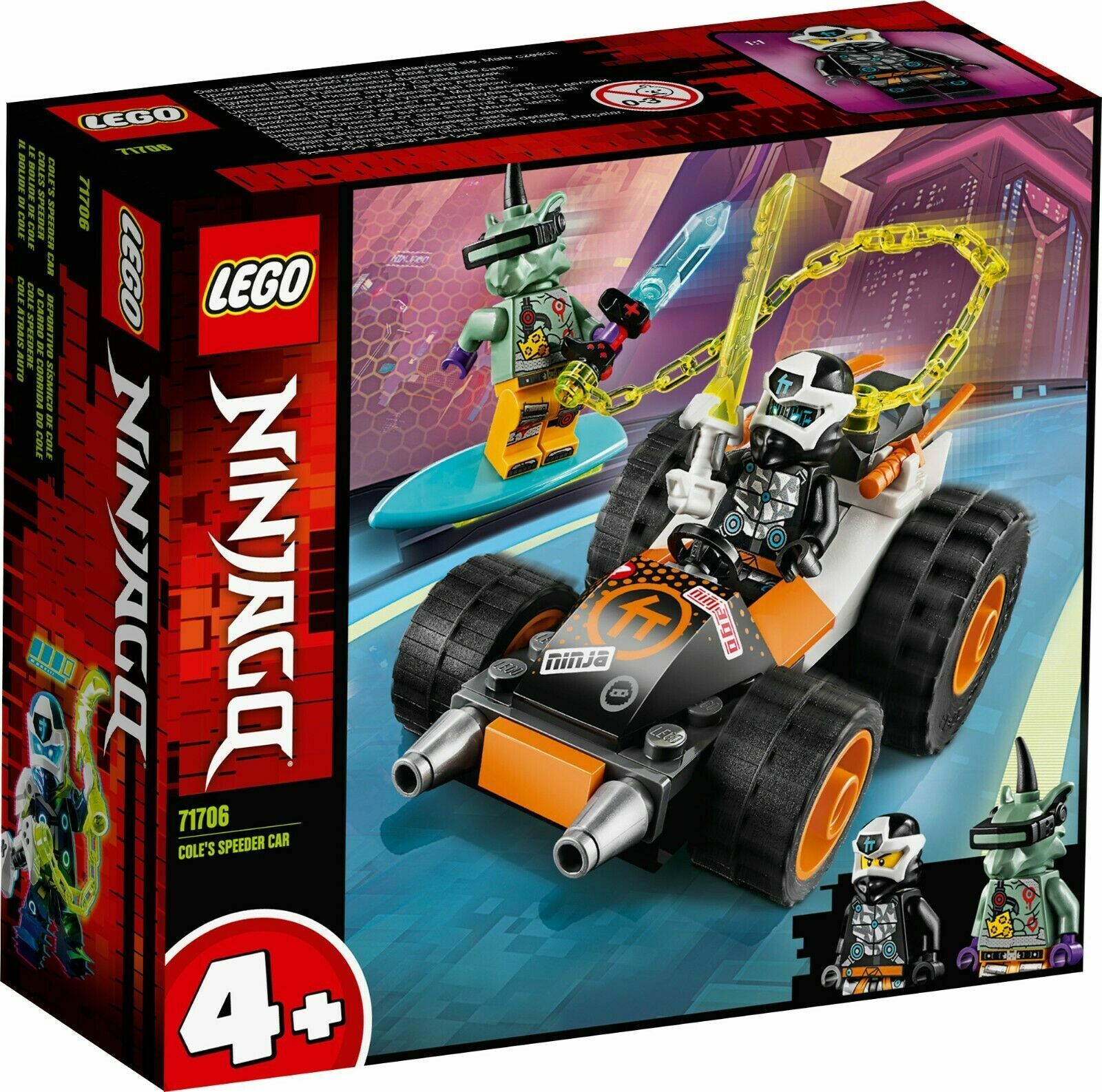 LEGO NINJAGO IL BOLIDE DI COLE - LEGO 71706
