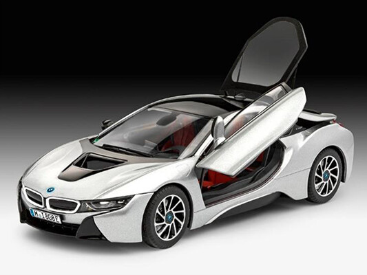 Bmw I8 Model Set 1:24 Plastic Model Kit REVELL
