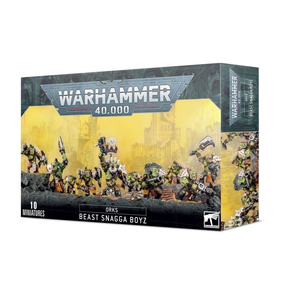 BEAST SNAGGA BOYS ORKS ragazzi Zpakkabeztie orki 10 miniature Warhammer 40000