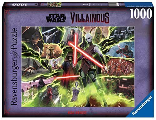Ravensburger - Puzzle Star Wars Villainous: Asajj Ventress, Collezione (e6o)