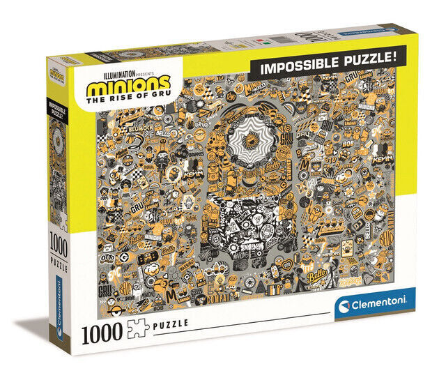 Puzzle 1000 elementów. Impossible. Minions 2