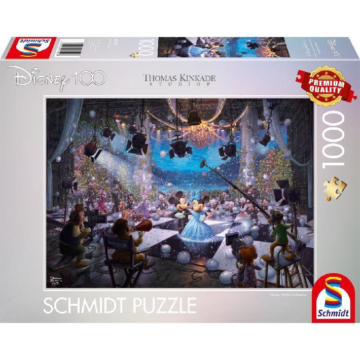 Puzzle - Disney 100th Celebration - Topolino e Minnie - 1000 pz - Schmidt 57595