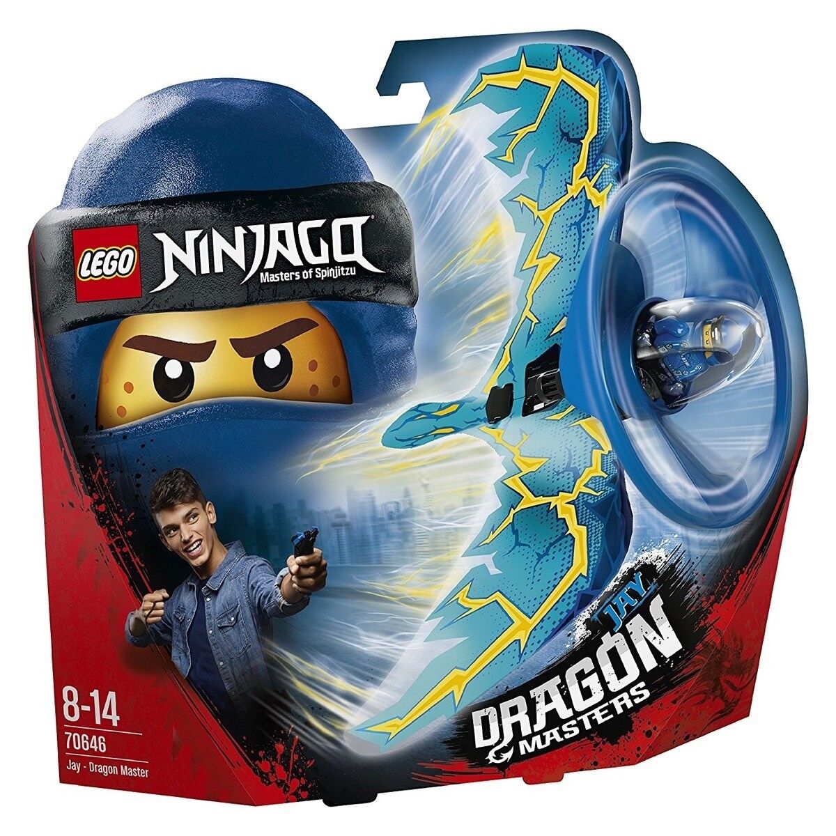 LEGO NINJAGO JAY MAESTRO DRAGONE - LEGO 70646