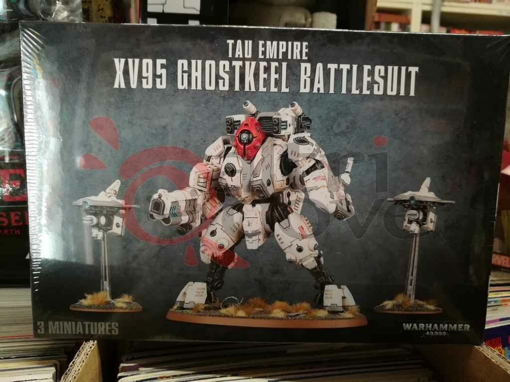 Tau Empire XV95 Ghostkeel battlesuit    Warhammer 40k Games Workshop Scatola Di