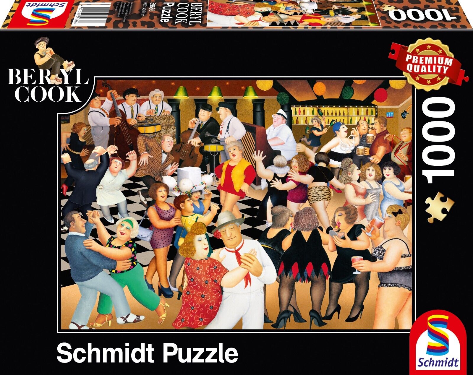 Puzzle Beryl Cook: Party girls - 1000 pz - Schmidt 59686