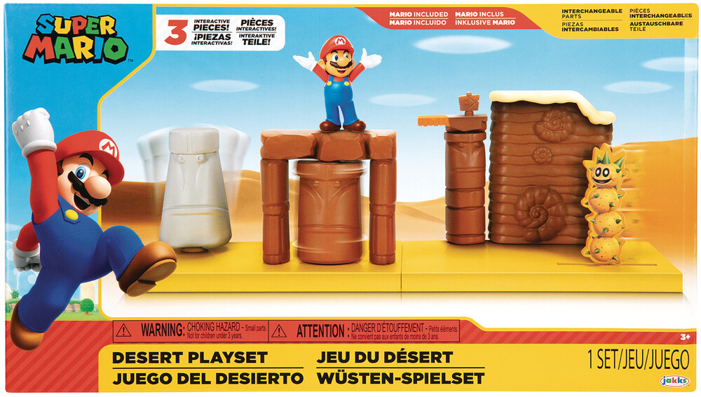 Nintendo Super Mario Desert Playset Figure JAKKS PACIFIC