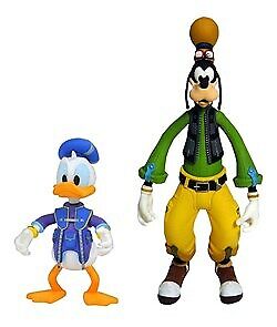 Kingdom Hearts 3 Select Goofy & Donald 2-pack Action Figure DIAMOND SELECT TOYS