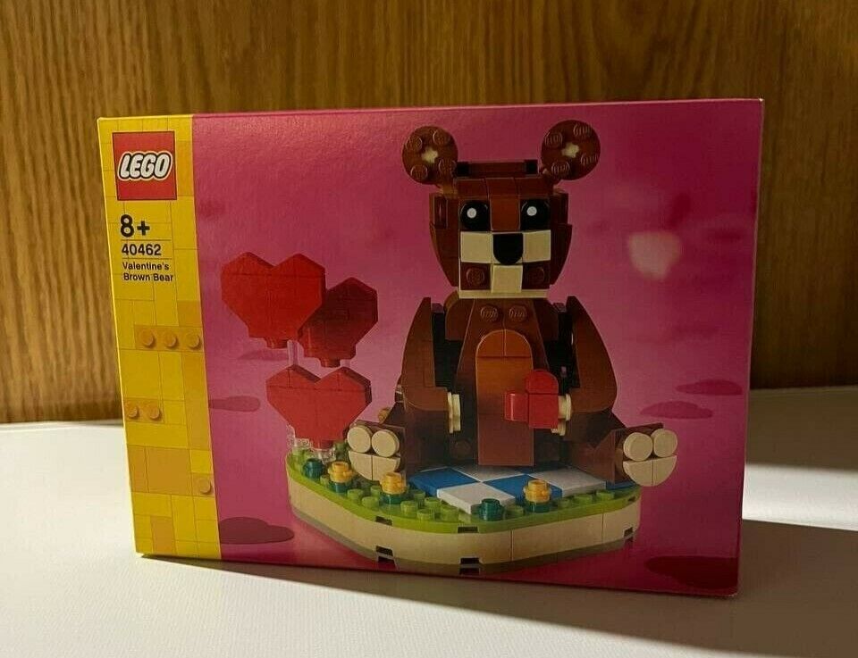 LEGO 40462 ORSO SAN VALENTINO ESCLUSIVO PEZZI LIMITATI NUOVO MISB IDEA REGALO