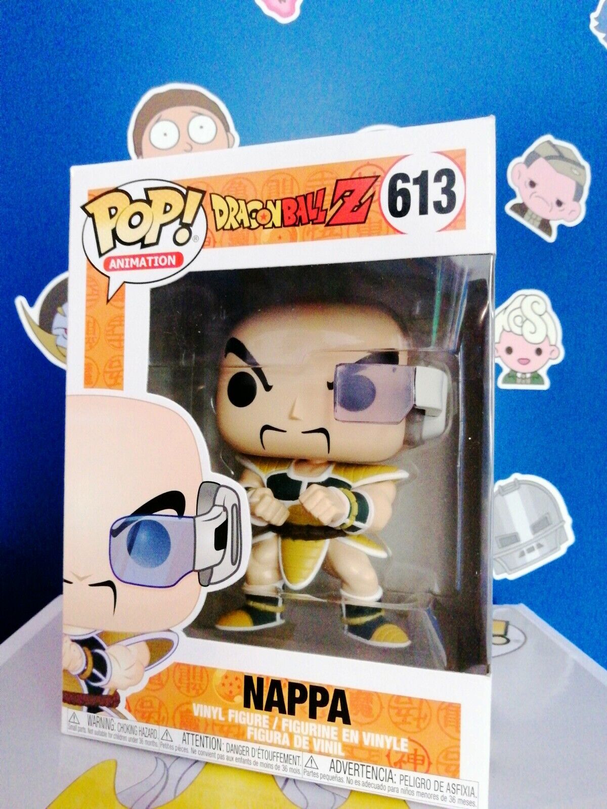 FUNKO POP! #613 NAPPA DRAGONBALL Z FIGURE 9 CM ANIMATION VINIL ACTION