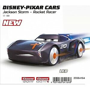 Carrera GO!!! Disney Pixar Cars Jackson Storm Rocket Racer Slot Car Model