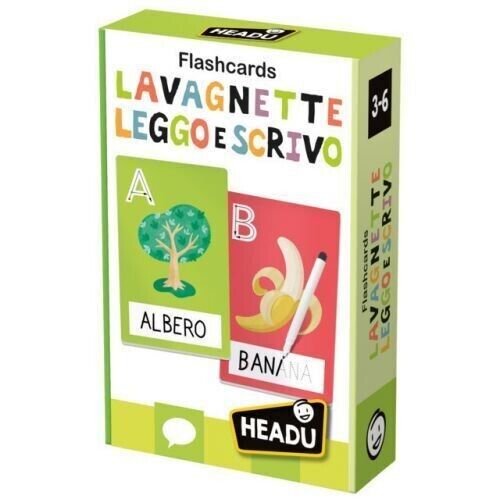 HEADU FLASHCARDS LAVAGNETTE LEGGO E SCRIVO