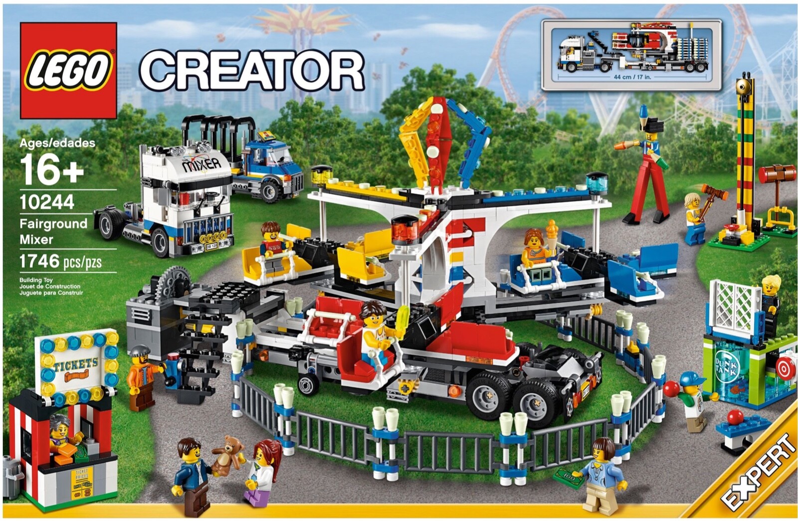 LEGO CREATOR 10244 - FAIRGROUND MIXER - NEW - SEALED - MISB - IDEA NATALE