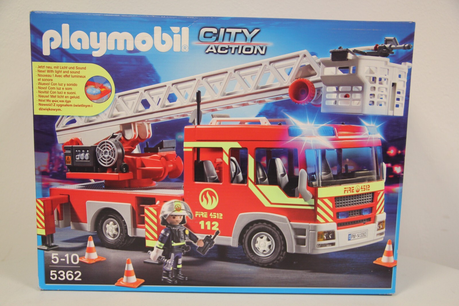 PLAYMOBILE - 5362 - CITY ACTION - MEZZO POMPIERI - NUOVO  - L14