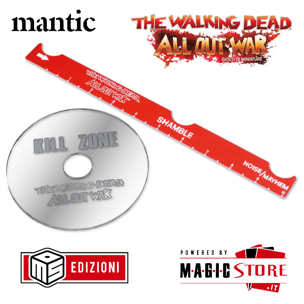 The Walking Dead Set Accessori Vaganti, Walker Accessory Set, Mantic
