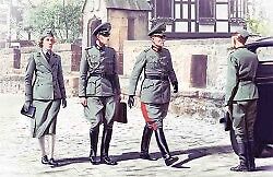 WWII German Staff Personnel (4 figure) 1:35 ICM35611 - icm modellismo