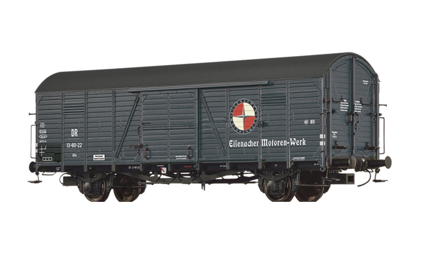 BRAWA H0 50476 - Carro Merci Gltu " Eisenacher Motorenwerke " - DR Ep. III