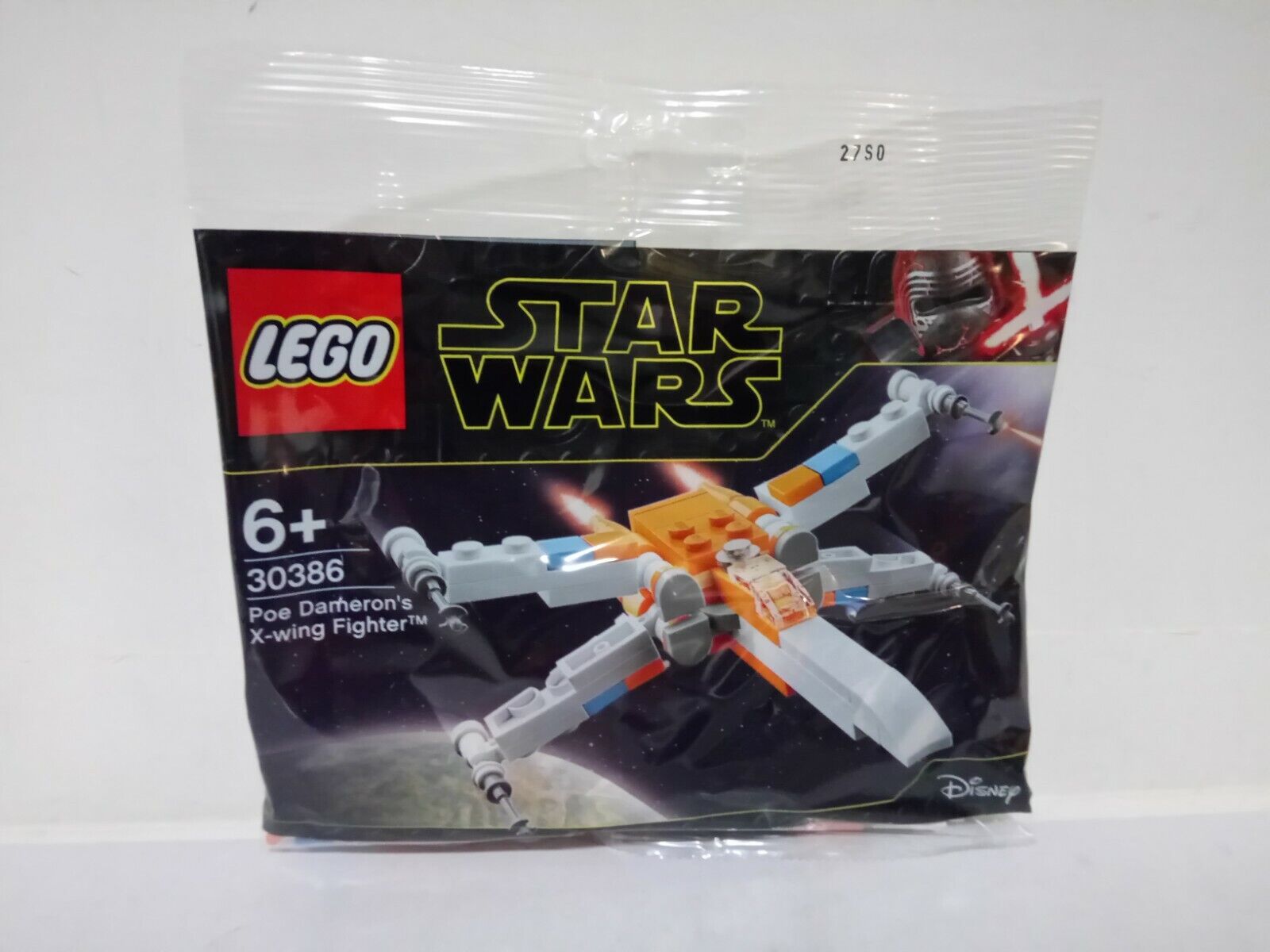 LEGO STAR WARS POE DAMERON'S X-WING FIGHTER 30386 NUOVO, NEW