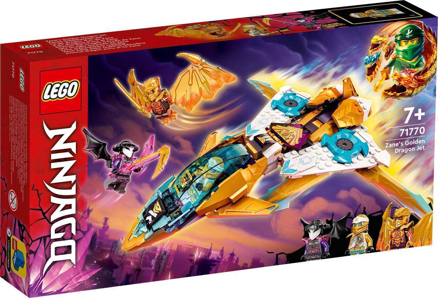 LEGO NINJAGO IL JET DRAGONE D' ORO DI ZANE - LEGO 71770