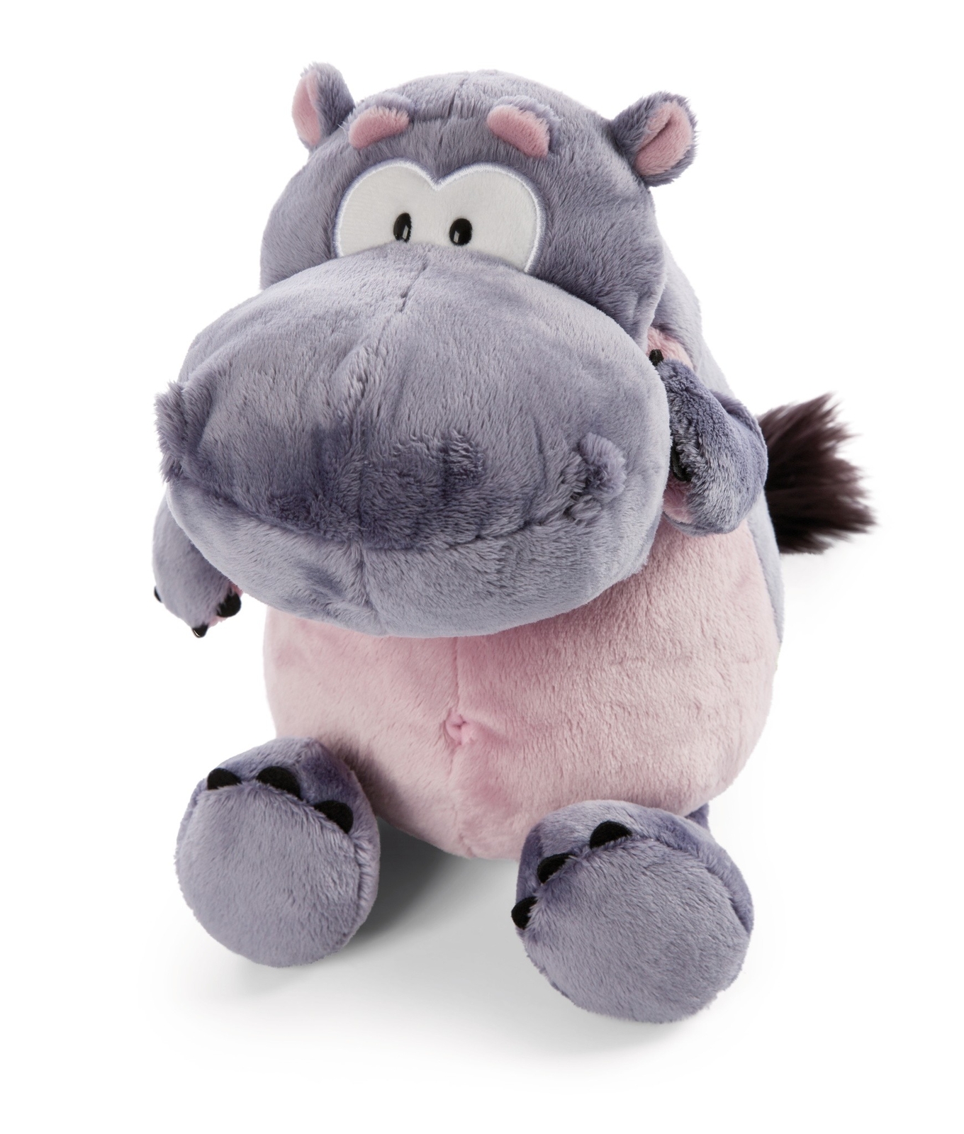 IPPOPOTAMO peluche ALTO 50 CM pupazzo NICI green WILD FRIENDS