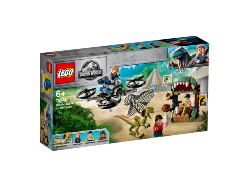 LEGO JURASSIC WORLD DILOFOSAURO IN FUGA DILOPHOSAURUS PEZZI 168 ETA' 6+ 75934