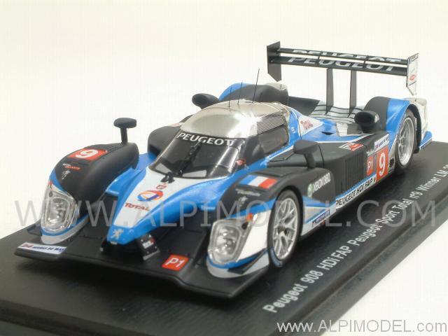 Peugeot 908 HDI FAP Winner Le Mans 2009 Gene-Wurz-Brabham 1:43 Spark 43LM09
