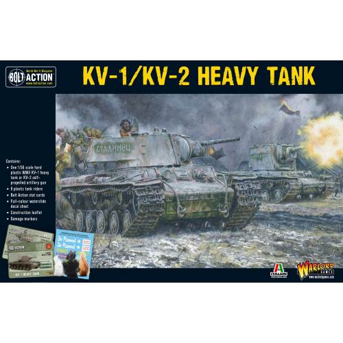 Bolt Action KV-1/KV-2 Heavy Tank