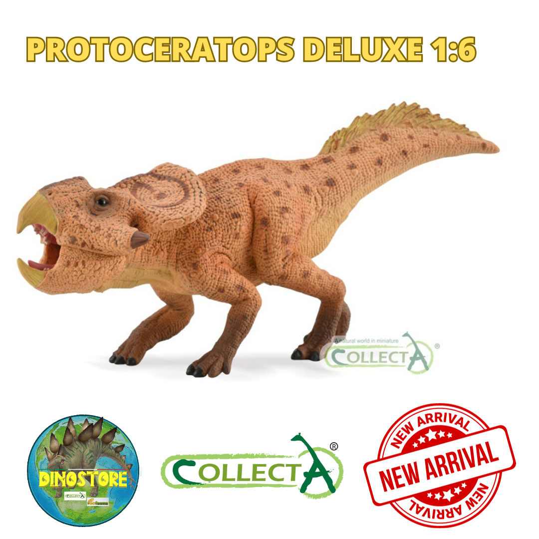 CollectA 88874 2020 Protoceratops Deluxe Scala 1:6 dinosauro - mandibola mobile