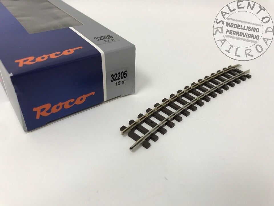 ROCO H0e 32205 binario curvo r 493 mm 13,1° scartamento ridotto H0e 9mm - 1/87