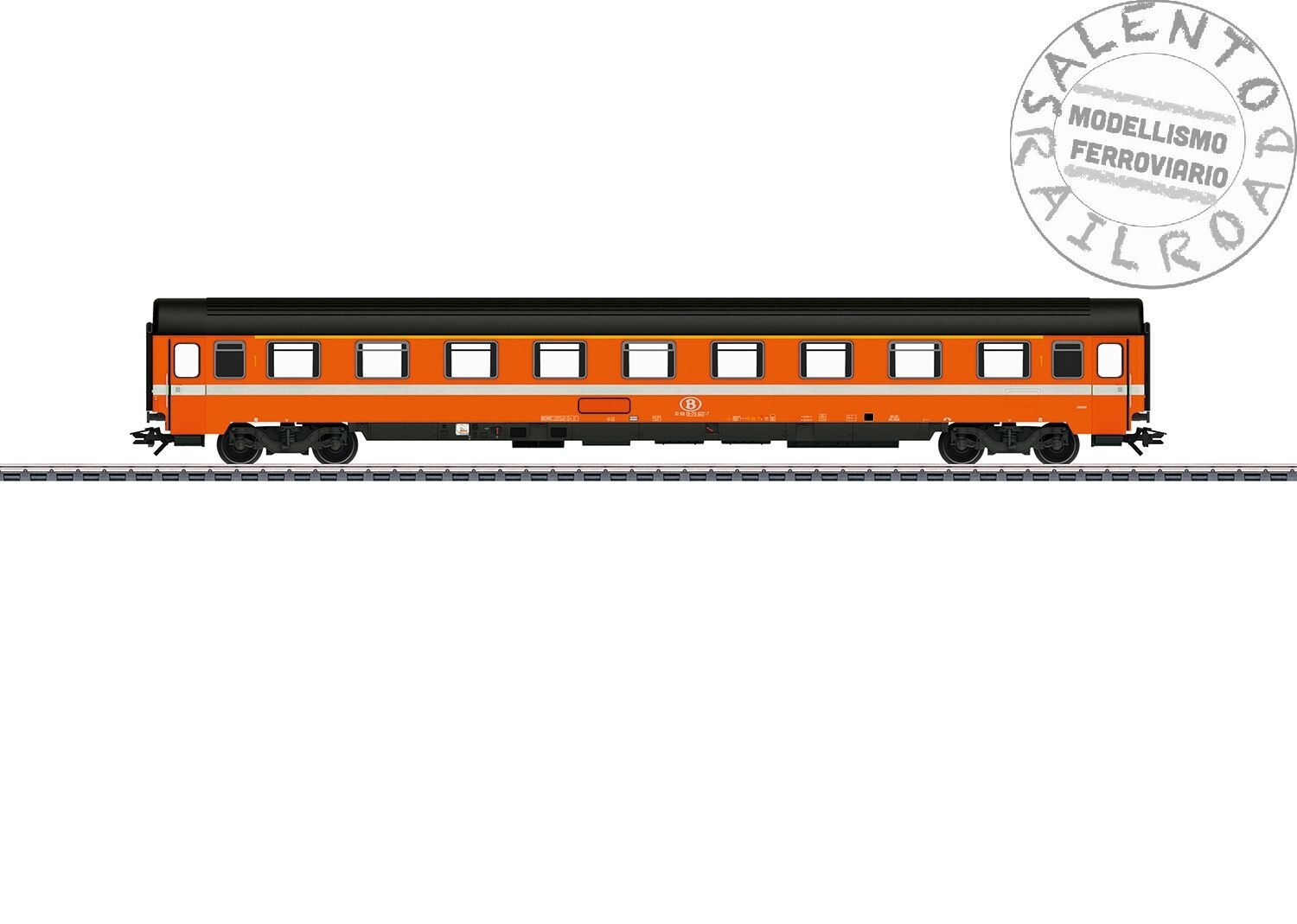 Marklin 43511 carrozza passeggeri Ferrovie del Belgio B di 1° classe corrente AC