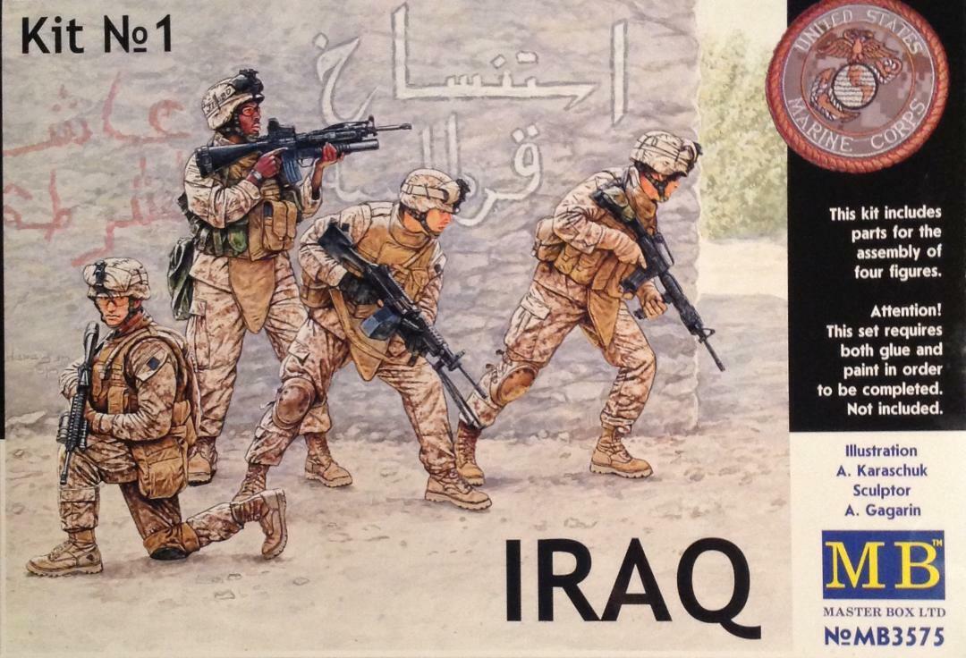 c Master Box MB3575 - Fanteria Americana in Iraq (2002) - Scala 1/35