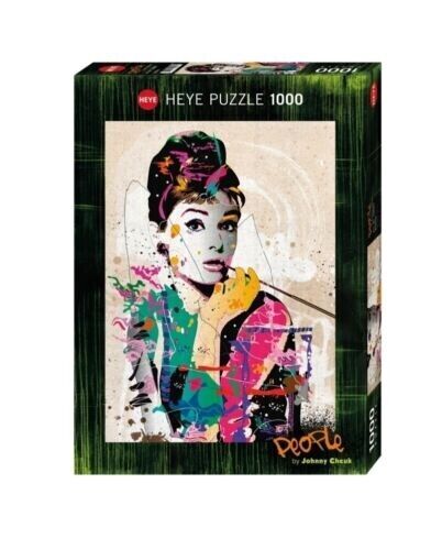 HEYE PUZZLE 1000 PEZZI PEOPLE BY JOHNNY CHEUK AUDREY 50x70cm  ART 29684