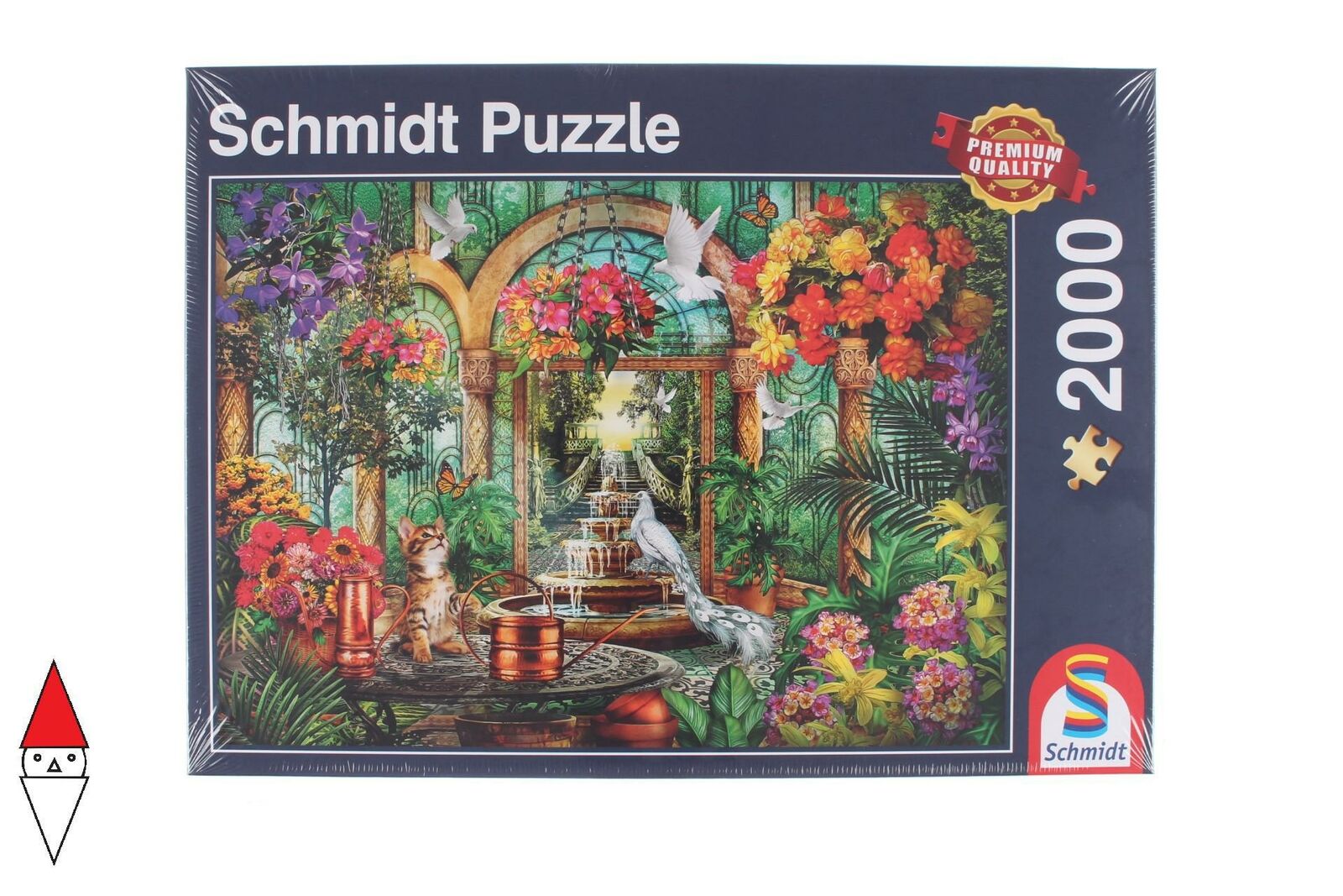 PUZZLE ANIMALI SCHMIDT GATTI ATRIUM 2000 PZ