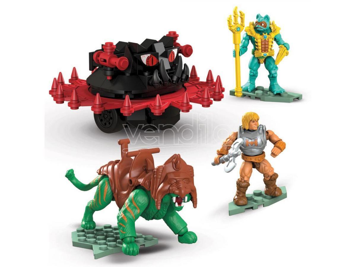 Masters Of The Universe Mega Construx Probuilders Construction Set Battle Cat Vs