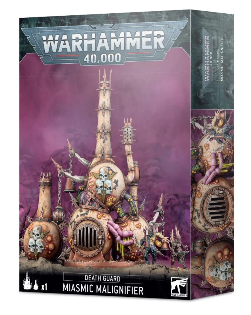 MIASMIC MALIGNIFIER scenario DEATH GUARD citadel WARHAMMER 40K games workshop 12