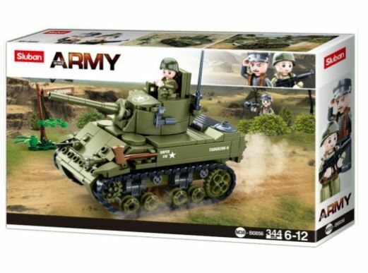 Sluban Army Gioco da Costruzione  Carro armato leggero - M38-B0856