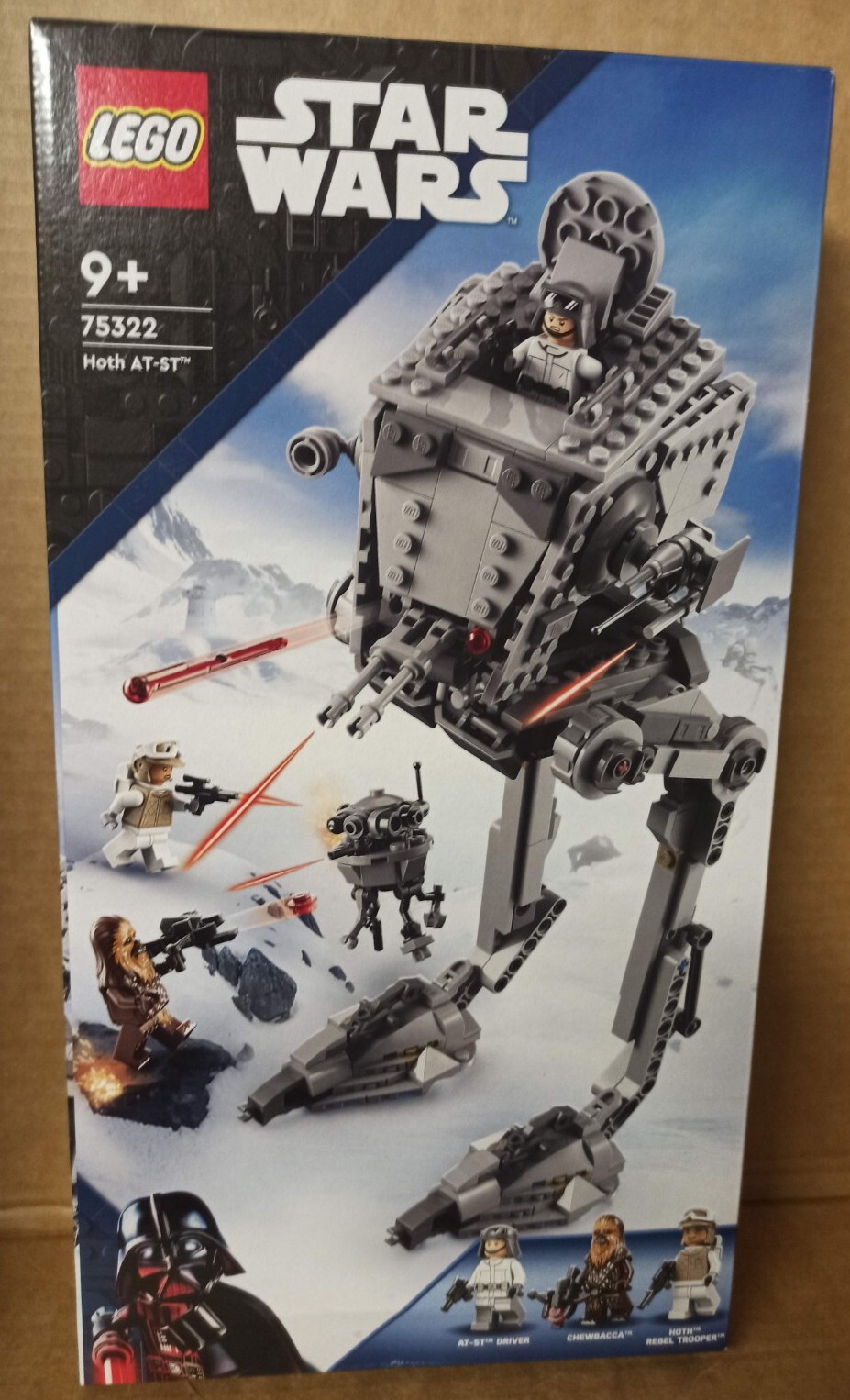 LEGO 75322 STAR WARS - Hoth AT-ST - CHEWBECCA - Nuovo Sigillato Ritirato