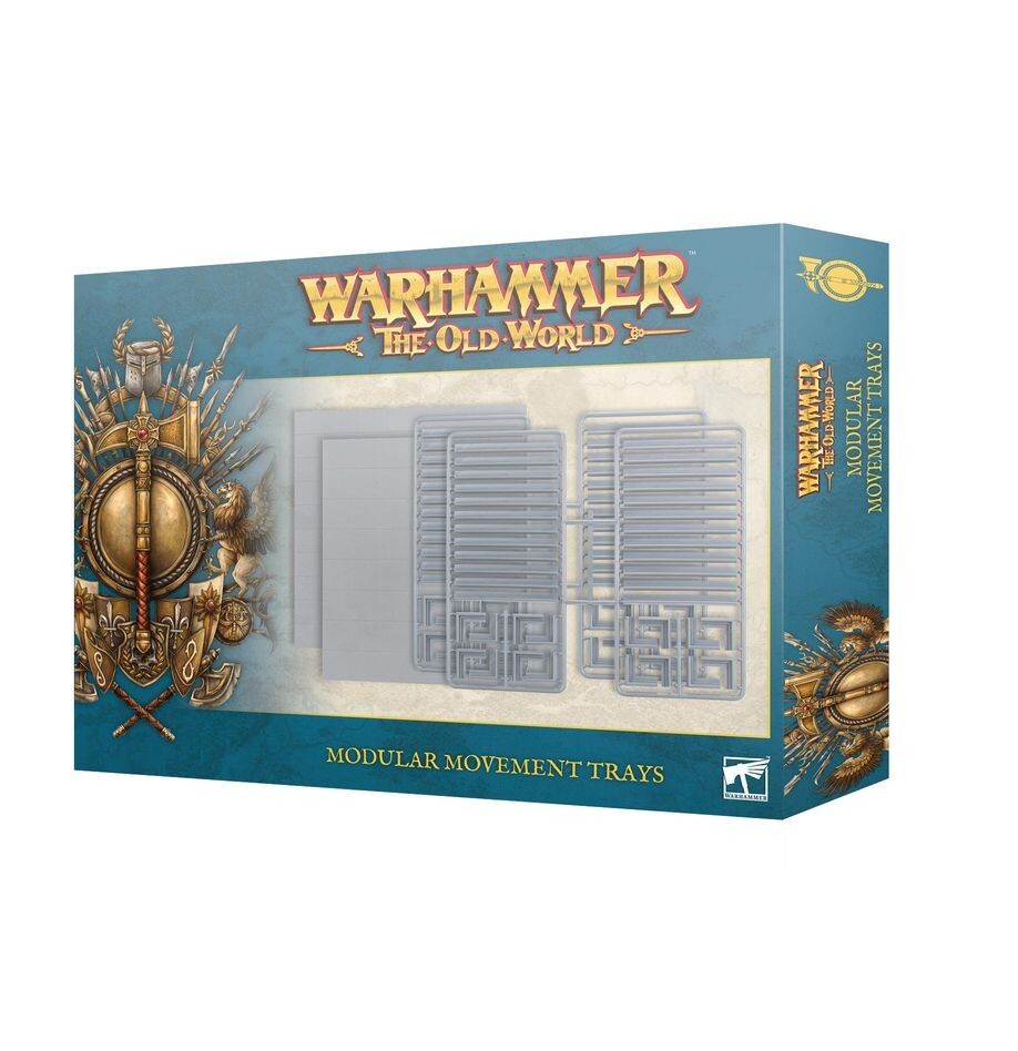 MODULAR MOVEMENT TRAYS set di elementi modulari movimento truppe WARHAMMER THE O
