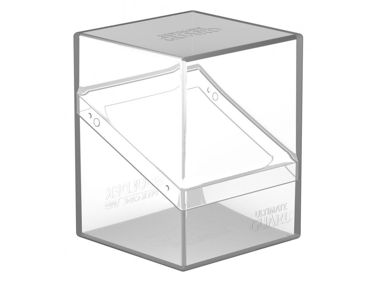 Ultimate Guard Boulder Deck Case 100+ Standard Size Clear Ultimate Guard