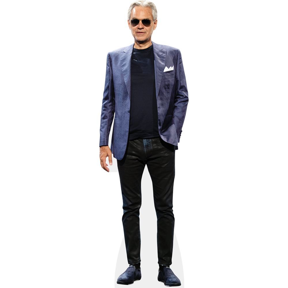 Andrea Bocelli (Jeans) a grandezza naturale