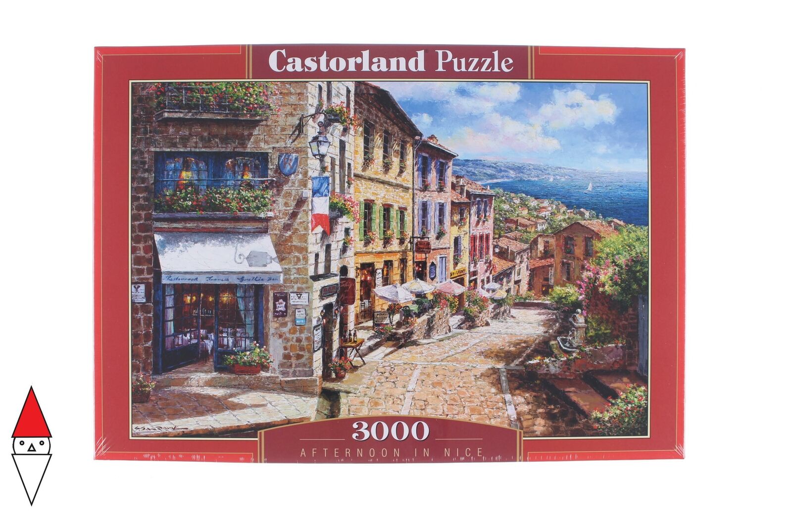 PUZZLE PAESAGGI CASTORLAND CITTA AFTERNOON IN NICE 3000 PZ