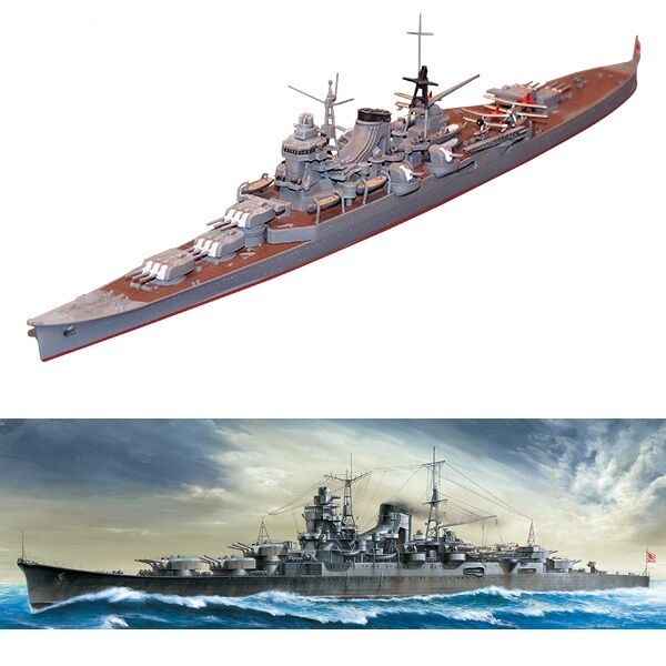 MOGAMI Japanese light Cruiser 1/700 31359 kit di montaggio Tamiya