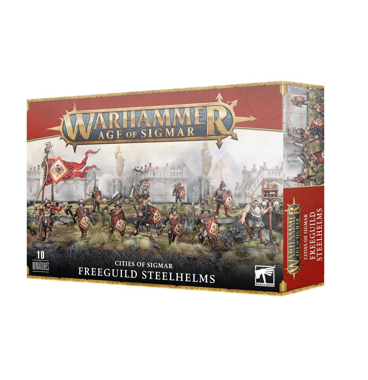 FREEGUILD STEELHELMS elmi d'acciaio della gilda libera WARHAMMER age of sigmar 1