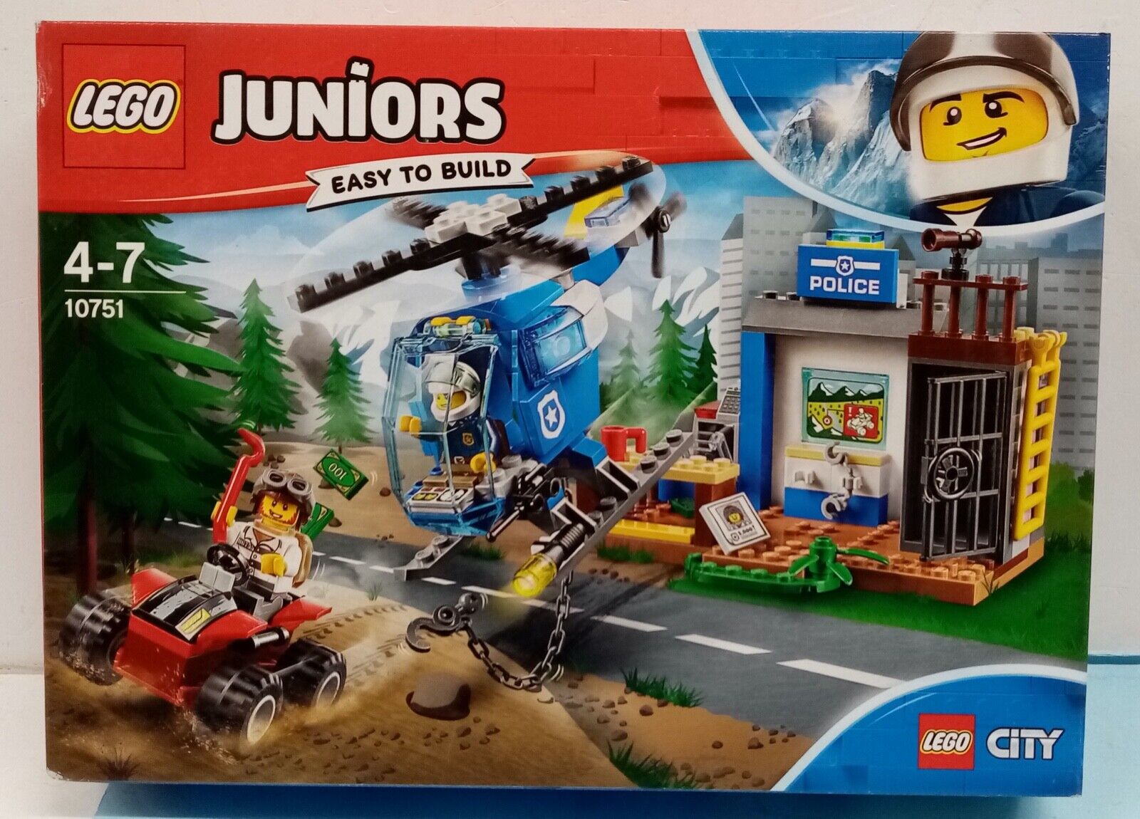 LEGO 10751 - POLIZIA DI MONTAGNA - SERIE CITY  JUNIORS