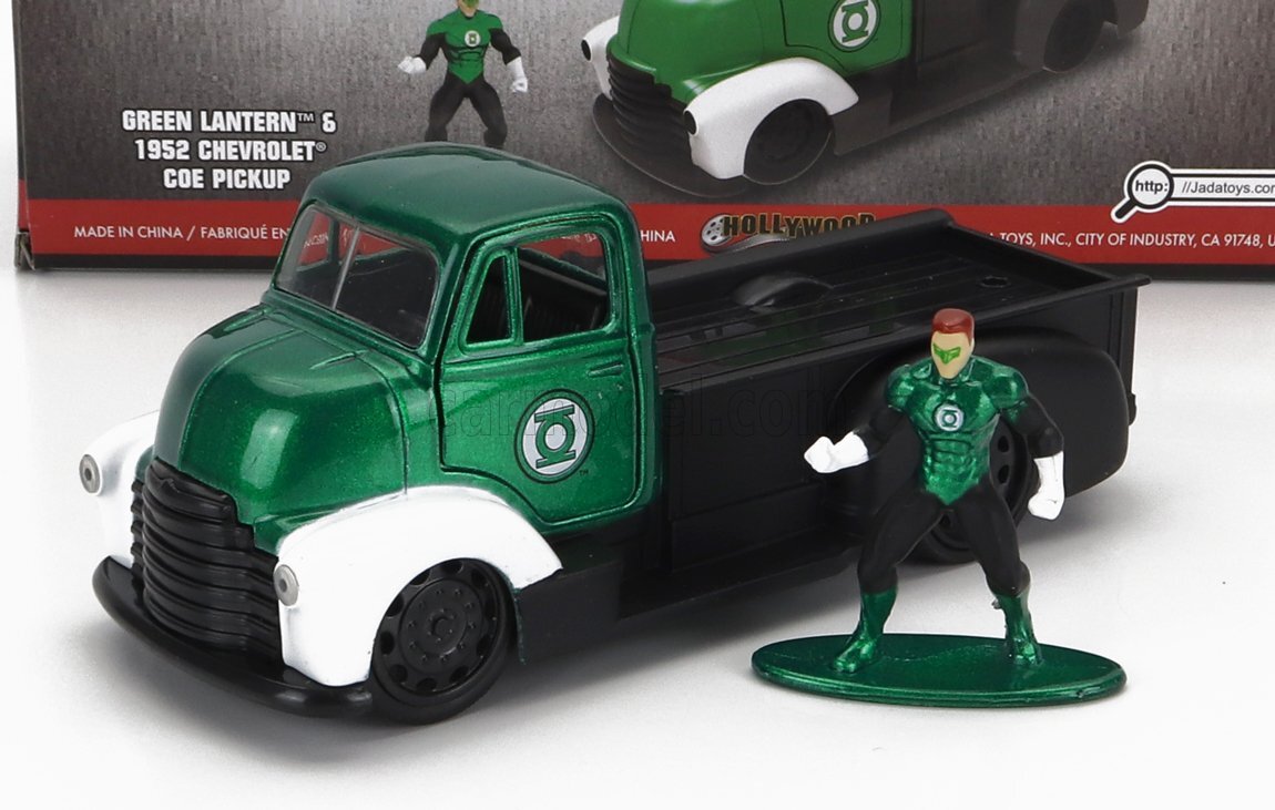 1/32 JADA - CHEVROLET - COE TRUCK WITH GREEN LANTERN FIGURE 1952 253253015