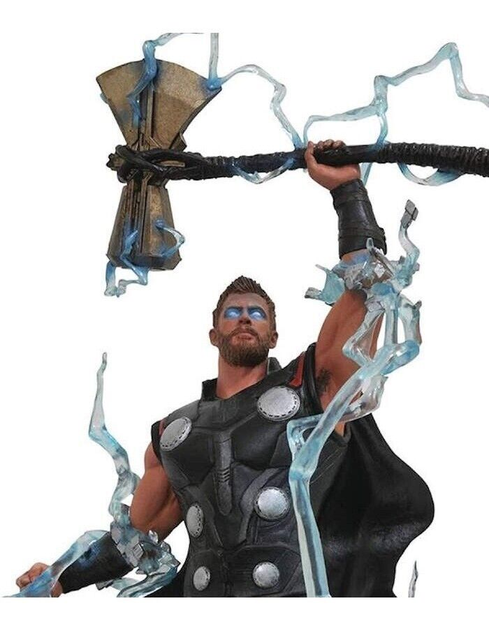 FIGURE DIAMOND TOYS MARVEL GALLERY THOR INFINITY WAR DIORAMA PVC STATUE NEW
