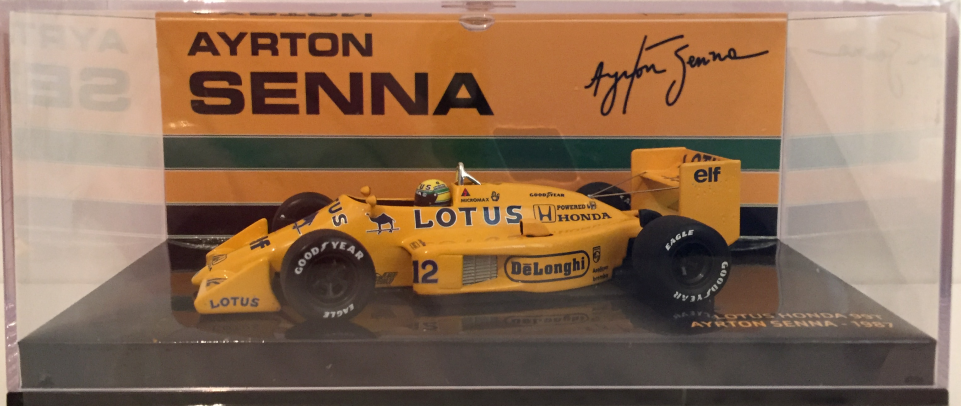 Lotus Renault 99T A.Senna 1987 1/43 Scale 540874312 Minichamps