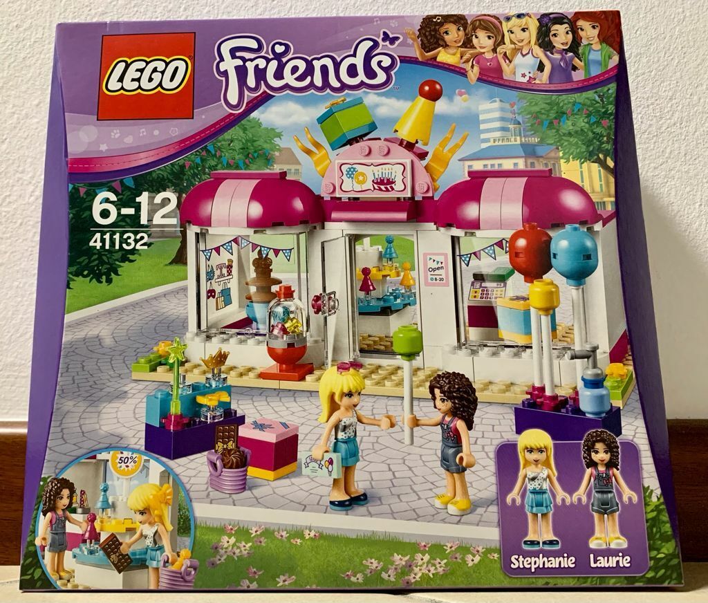 LEGO NUOVO E SIGILLATO - FRIENDS 41132 - IL PARTY SHOP DI HEARTLAKE - 2016
